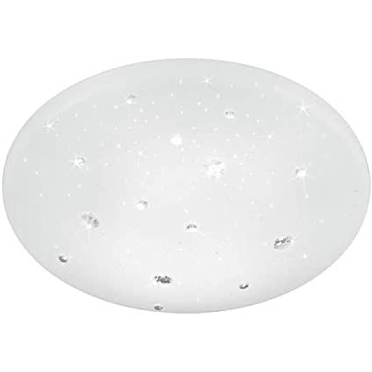241080 - REALITY LEUCHTEN Llambë tavani LED Achat R62732800, akrilik i bardhë, 11.5 vat, efekt ylli