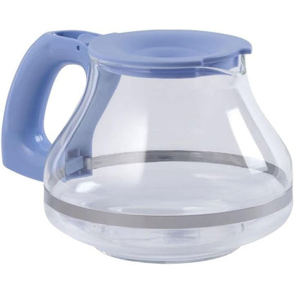 222717 - FACKELMANN Kafe Ibrik, Model 502, Qelq, Vjollcë, 16 x 16.3 x 12.7 cm, Transparent