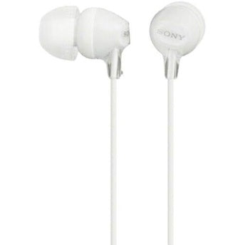 310497 - SONY Kufje të mbyllura në vesh MDR-EX15LPW, pa mikrofon, të bardha me ngjyrë manaferre
