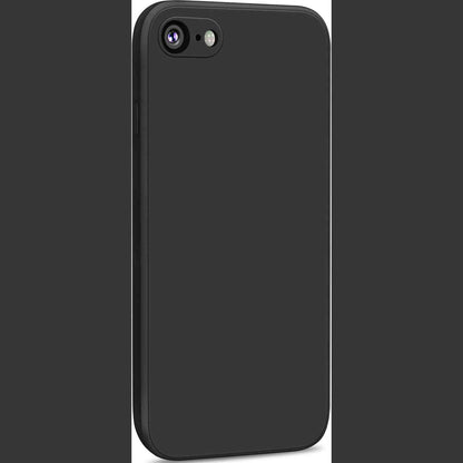 269526 - YISICA Mbështjellëse silikoni me 1 copë për iPhone SE 2020 / iPhone 8 / iPhone 7 / iPhone SE 2022, 4.7", Bar i purpurt, me shtresë të butë mikrofibre, Mbrojtje e plotë