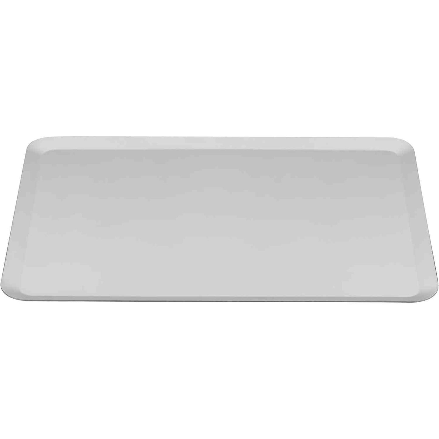 223317 - MALI'S Tepsi e lëmuar alumini për pjekje me skaje gri 40x30cm, 1.5mm e trashë