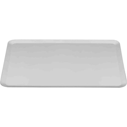 223317 - MALI'S Tepsi e lëmuar alumini për pjekje me skaje gri 40x30cm, 1.5mm e trashë