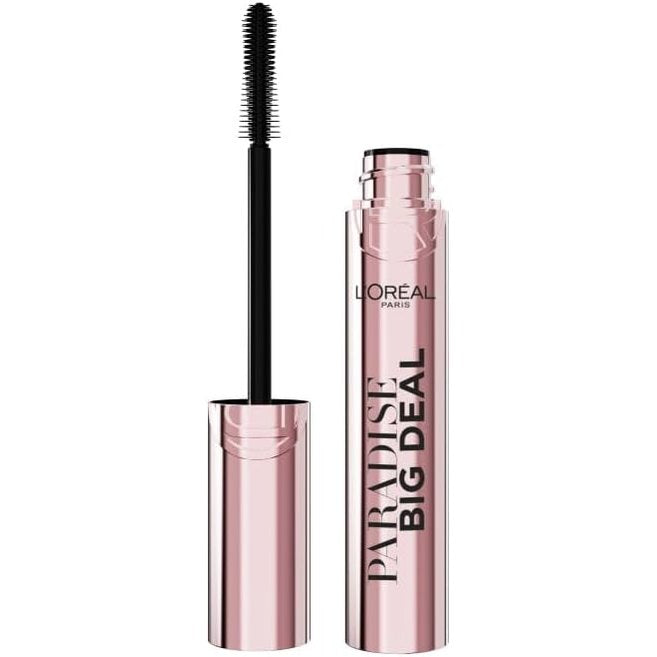 275725 - L'ORÉAL PARIS Rimel për Vëllim të Ndërtueshëm, Formulë e Lehtë, Aplikim i Njëtrajtshëm, Pa Grumbuj, Ngjyra: E Zezë