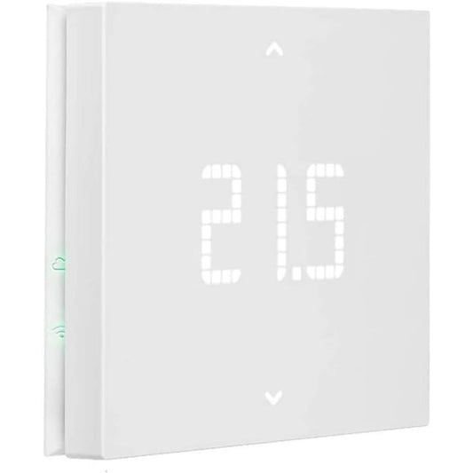 142032 - VIMAR 02912 Termostat WiFi, i Pajtueshëm me Alexa dhe Google, Kontroll nga Aplikacioni, Ndezje/Fikje dhe PID, Ndriçim LED Prapa, Bluetooth