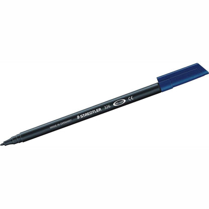 320637 - STILOLAPS STAEDTLER 326-9 Fiber Noris Club, afërsisht 1.0 mm, i lahet, 9 copë në një kuti kartoni, i zi