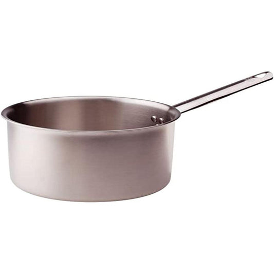 135254 - PENTOLE AGNELLI Tenxhere e Lartë ALIX105ALIN18 me Dorezë Çeliku, Trilaminat Alumini-Çelik, për Induksion, 18 cm