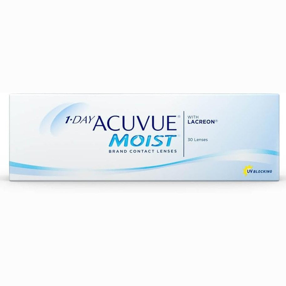 311312 - ACUVUE 1-DAY Acuvue MOIST, Lente kontakti ditore, Mbrojtje nga rrezet UV, +3.75 dioptri, BC 8.5, DIA 14.20, 30 lente