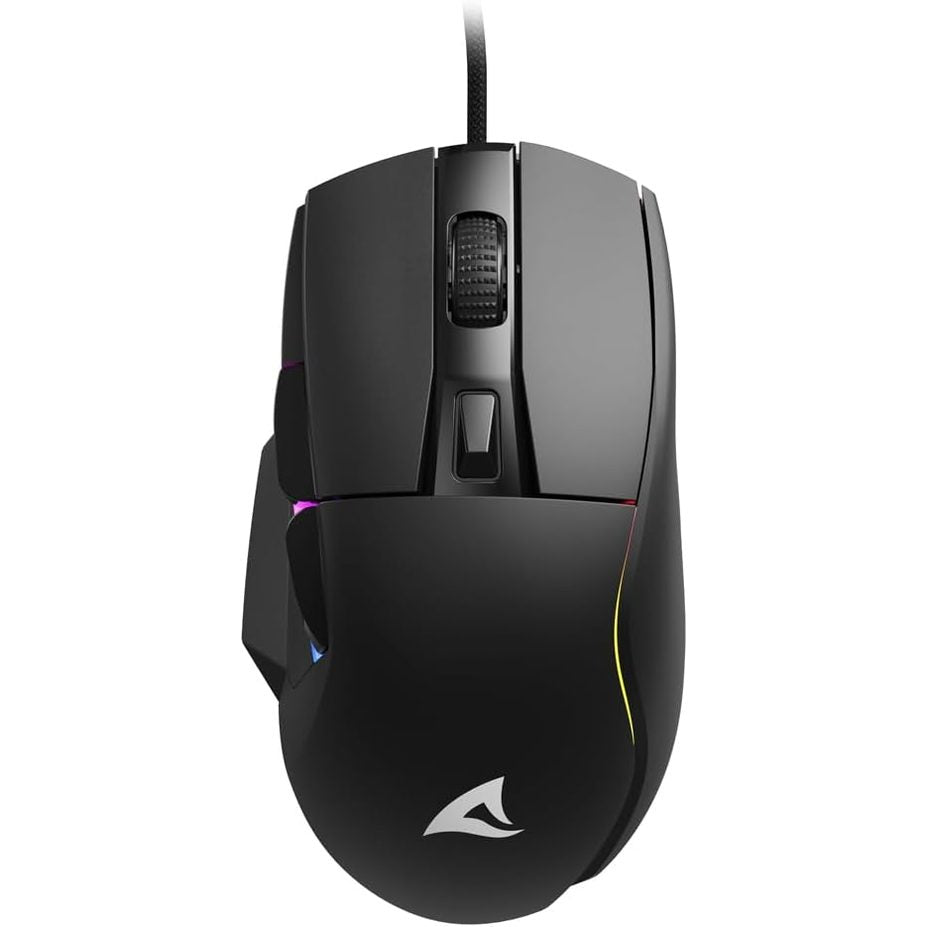 320129 - Sharkoon Skiller SGM35 Maus Optik për Lojëra, RGB, Buton PBT
