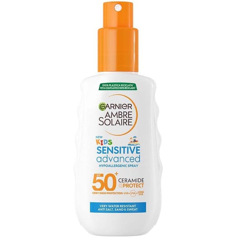312258 - GARNIER Ambre Solaire Advanced Sensitive Kids Ceramide Protect Spray SPF50+, 150 ml
