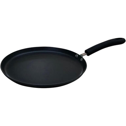 257441 - SITRAM 714599 Tigan për krep alumini i zi i presuar Ø 28 cm - Whitford Xylan me 2 shtresa veshje jo-ngjitëse, pa PFOA - dorezë rezistente ndaj nxehtësisë - I përshtatshëm për të gjitha sobat përveç atyre me induksion