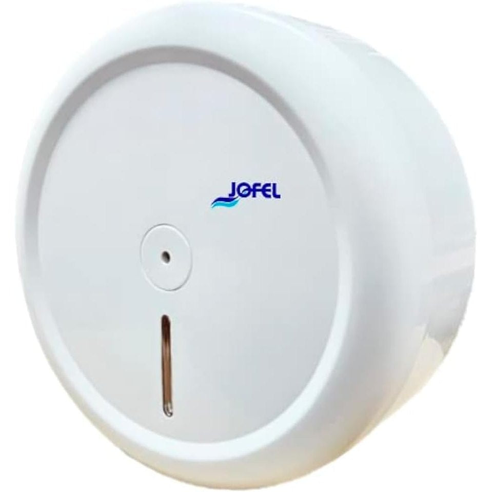 218367 - Jofel Mbajtëse industriale për rrotulla letre higjienike, deri në 203 mm, ABS e bardhë, AE68000