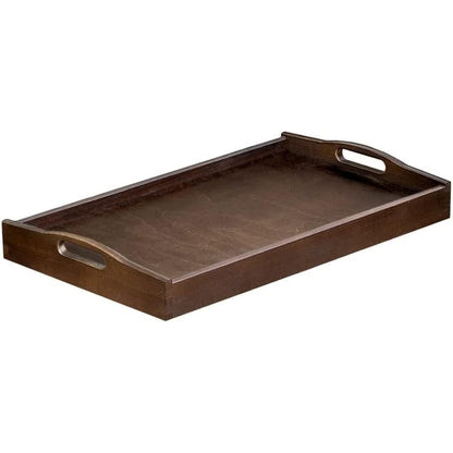 252816 - WOODEN WORLD Tabaka e madhe për servirje 40 x 30 x 5.5 cm, me doreza, druri
