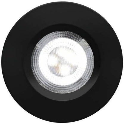 239359 - Ndriçues Smart Smartlight me Ngjyrë të Zezë - Pajisje për Shtëpi Ndriçim për Ngrohje Dekori Banjo Dush Brendshme Gjumi Kuzhinë - 230V, Klasa 2 (Izolim i Dyfishtë), IP65/IP20, Moduli LED F [Klasa e Energjisë G]