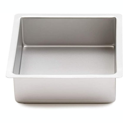 184245 - DECORA 0062641 Forma Katrore e Anodizuar, 30x30x7.5 cm, Metal, Ngjyra Argjendi