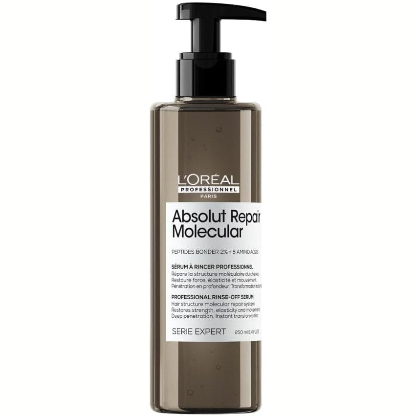 275450 - L'OREAL Professionnel Serum për flokë të dëmtuar, riparim të thellë molekular, 2% lidhës peptidësh dhe 5 aminoacide, 250 ml