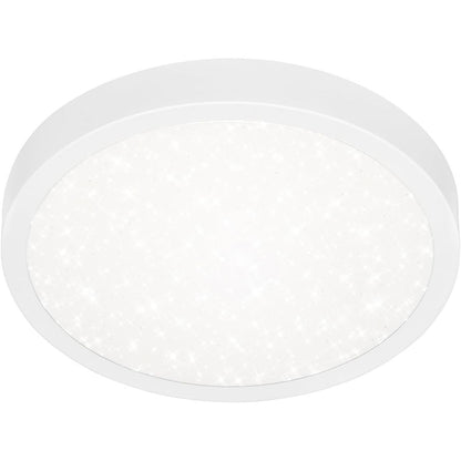 214986 - BRILONER Llambë tavani LED me dizajn yjesh, LED e sheshtë, temperaturë ngjyre neutrale e bardhë, 280 mm