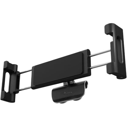 274276 - TPARTS Mbajtëse Tableti/Telefonit/iPad-it për Tesla Model 3/Y/S/X, Mbështetëse për sediljen e pasme, E bërë nga ABS, metal dhe silikon, E zgjatshme deri në 28 cm, E palosshme