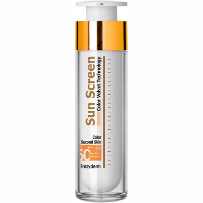 316614 - FREZYDERM Kremi mbrojtës nga dielli për fytyrën Color Velvet SPF 50+, 50 ml
