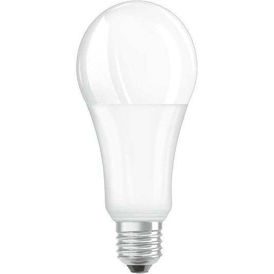 220092 - OSRAM - Llambë LED me errësim E27, e bardhë e ngrohtë (2700K), 20W, ekuivalente me llambë inkandeshente 150W, mat