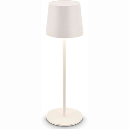 263491 - BRILONER Llambë Tavoline LED Pa Tel IP44, e Errësueshme, Bateri e Zëvendësueshme, 11x34.5 cm, E Bardhë Ngjyrë E Ftohtë
