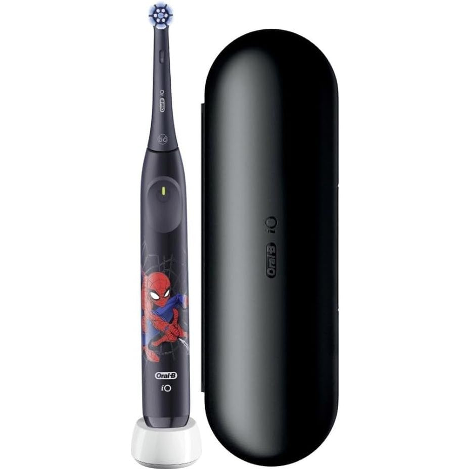 296623 - ORAL-B Furçë dhëmbësh elektrike iO Kids 6+ Marvel Spiderman për fëmijë, e zezë.
