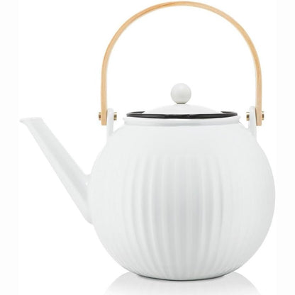 217187 - BODUM Çajnik prej porcelani 11920-03 DOURO, 1.5 L, sitë çeliku inox