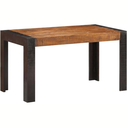 265101 - vidaXL Tavolinë Ngrënieje 140×70×76 cm – Dru Mango Masiv