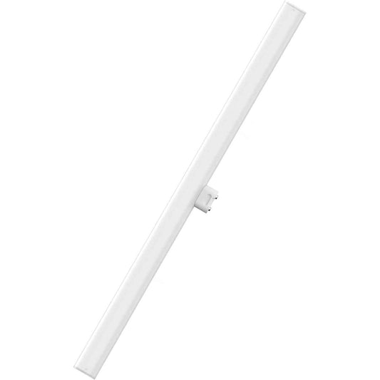 210572 - OSRAM LEDinestra, Llambë LED në formë shufre, e bërë nga plastikë e acaruar, me prizë S14d, e errësueshme, dritë e bardhë e ngrohtë me 2700 K, gjatësi 50 cm, fuqia 4.7 W, intenziteti i dritës 470 lm