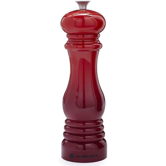 199202 - LE CREUSET Mulli për Piper Klasik, i Madh, Plastik ABS i Fortë, Rezistent ndaj Korozionit, Pesha 518g, Ngjyra e Kuqe Qershie, Kod 96002700060000