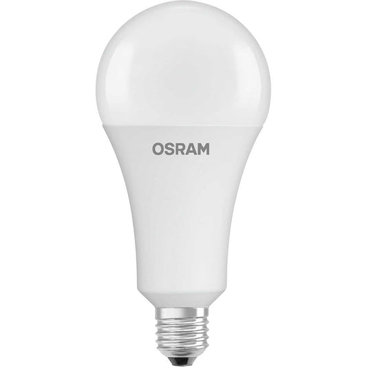 202439 - OSRAM LED Star Classic A200, Llambë LED Mat, Bazë E27, Ngjyra e Bardhë e Ngrohtë (2700K), 3452 Lumen, Ekuivalente me Llambat Inkandeshente 200W, Pako Prej 1