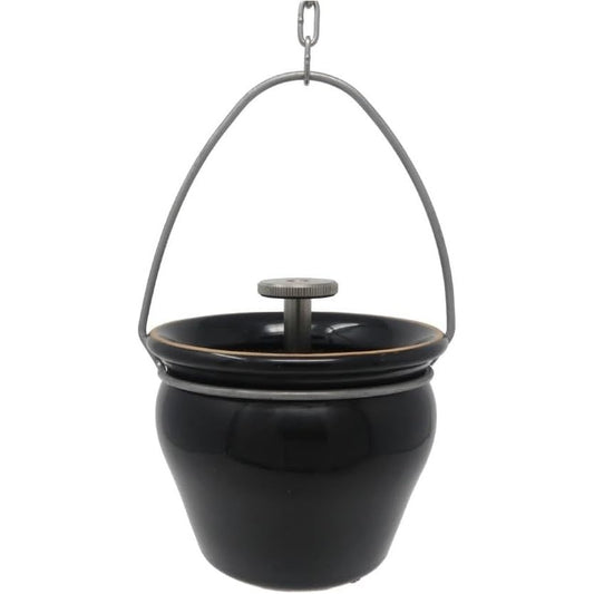 274954 - ELIGA Tenxhere aromatike/infuzioni, e zezë, për sauna me valvul pikash