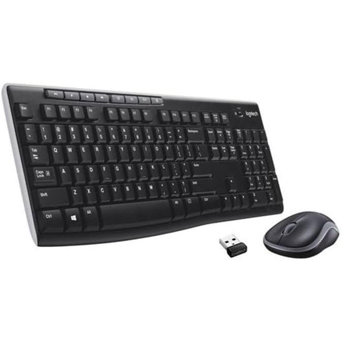 273477 - LOGITECH Kombinim tastiere dhe mausi pa tel MK270, 2.4 GHz, maus kompakt, 8 taste shkurtore, jetëgjatësi baterie 2-vjeçare, frëngjisht AZERTY