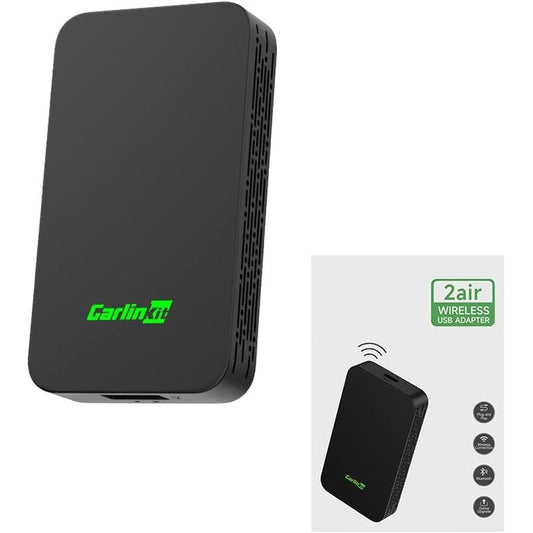 267762 - CarlinKit 5.0 2 air, përshtatës inovativ pa tel për makinën, mbështet muzikën/hartën/mesazhet, plug & play, përditësim OTA (2016-2025)