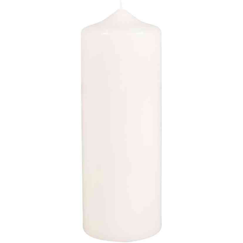 248196 - RAYHER 3140596 STUMPENKERZE, 7cm, 20cm, krem