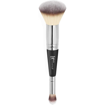 298065 - IT COSMETICS Furçë për Përsosjen e Lëkurës Heavenly Luxe #7, 1 copë, Furçë grimi me dy skaje, E rrumbullakët me koka të vogla dhe të mëdha, Fije higjienike, vegane, pa pesticide