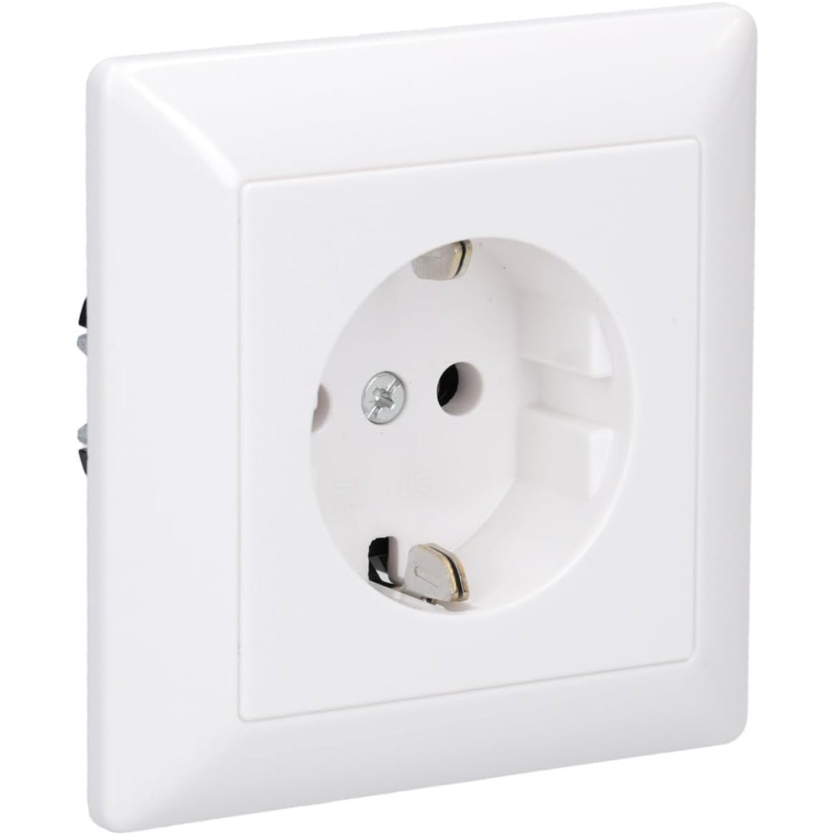 289150 - JUNG 1520 WW Schuko Prizë 16 A 250 V, seria AS 500, alpine e bardhë