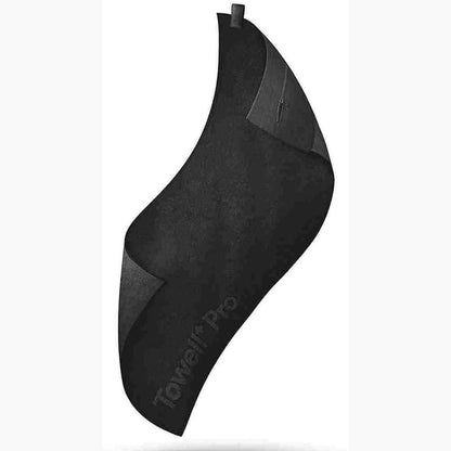 222564 - STRYVE Peshqir Sportiv, 105 x 42.5 cm, i zi, Kapëse Magnetike, Higjenik dhe Funksional