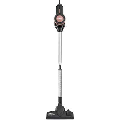 221718 - T513005BLG Pro Fshesë me korrent Tower 3-në-1, Kabllo, Fuqi thithëse ciklonike, Filtër HEPA-13, Fshesë dore të lëvizshme, blu dhe gri