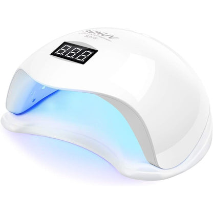 256144 - SUNUV Llambë për thonj LED UV, Smart 2.0 për manikyr xhel, me kohëmatës, sensor dhe ekran LCD