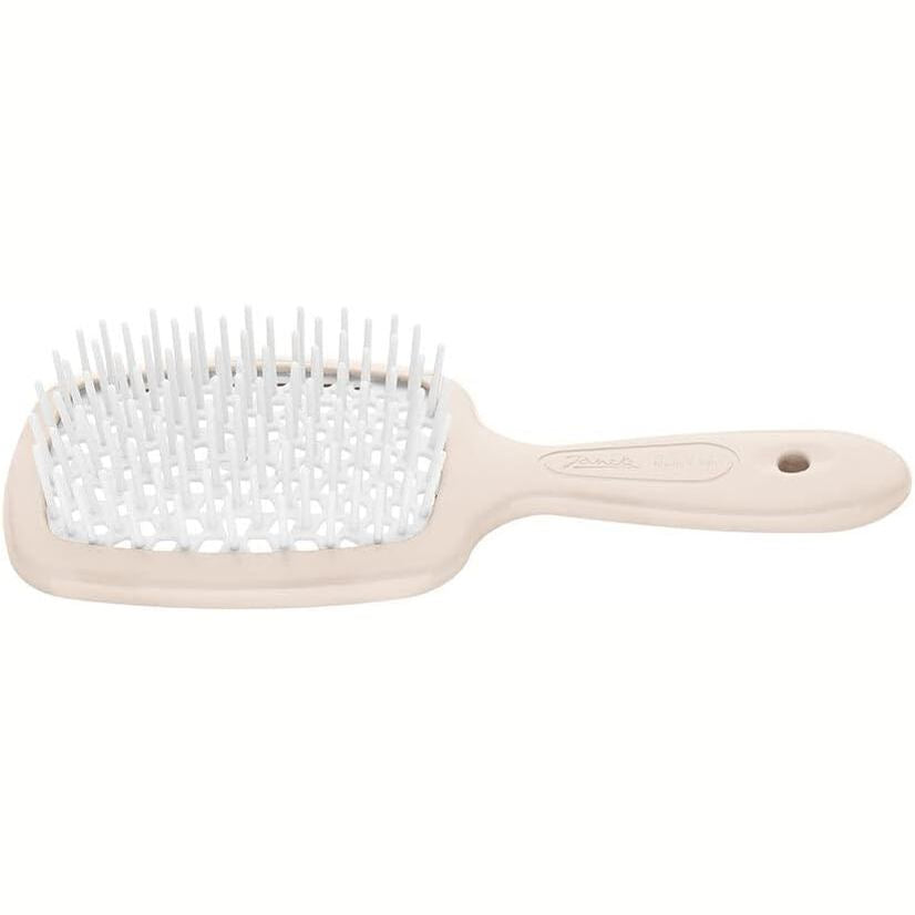 296994 - JÄNEKE Furçë për kaçurrela trupi SUPERBRUSH, ngjyrë rozë pastel, e bardhë