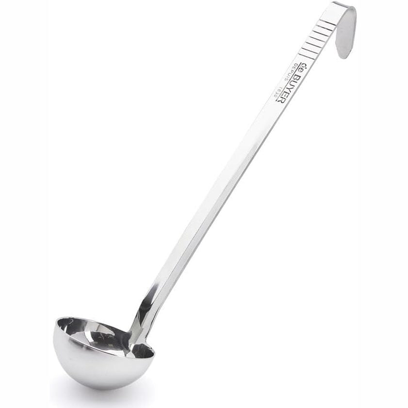 252522 - DE BUYER - Lugë çeliku inox jashtëzakonisht e fortë - Diametri 8 cm - Argjend