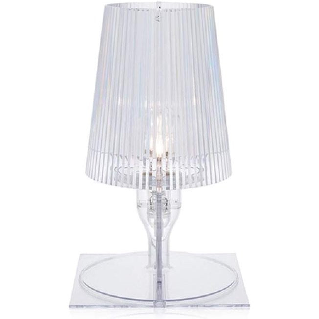 160601 - KARTELL Llambë Tavoline TAKE, Kristal, Madhësi 19x31x18.5cm, Pesha 700g