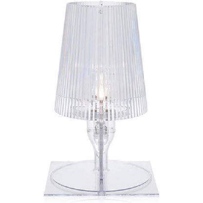 160601 - KARTELL Llambë Tavoline TAKE, Kristal, Madhësi 19x31x18.5cm, Pesha 700g