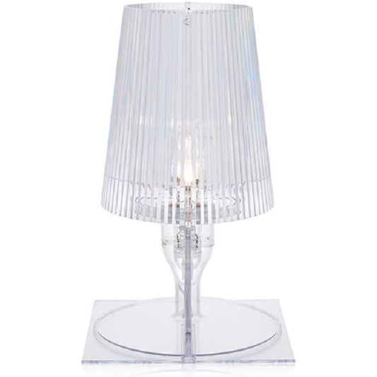 160601 - KARTELL Llambë Tavoline TAKE, Kristal, Madhësi 19x31x18.5cm, Pesha 700g