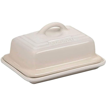 217522 - LE CREUSET Butterdose me Steinzeug, 900 g, 17 x 12.5 x 9 cm, Marengë, 80837177160003