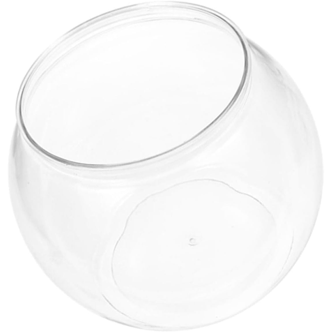 257948 - Beaupretty Akuarium i Vogël me Tas Peshku Plastik Transparent, 5.12 x 5.12 x 4.53 Inç