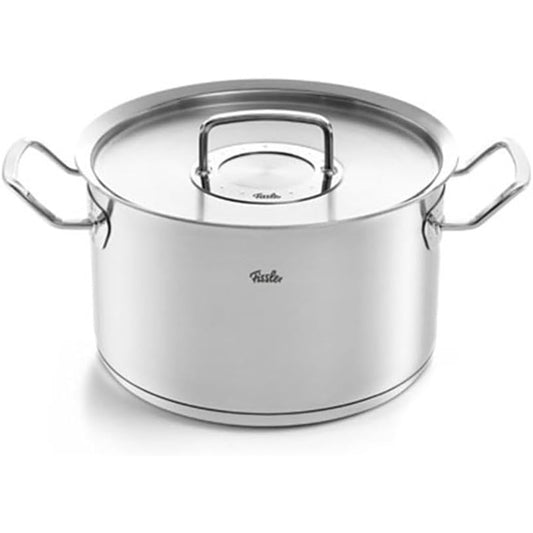 292140 - FISSLER Original-Profi Collection, Tigan Çelik Inox, Ø 24 cm, 6.3L, me kapak metalik, Induksion, Prodhuar në Gjermani