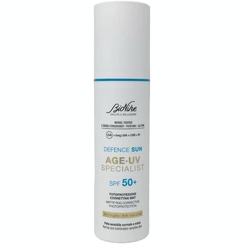 336648 - BIONIKE Defence Sun Krem për Fytyrën Anti-Rrudha SPF 50+, 50ml - Me Acid Hialuronik dhe Niacinamidë