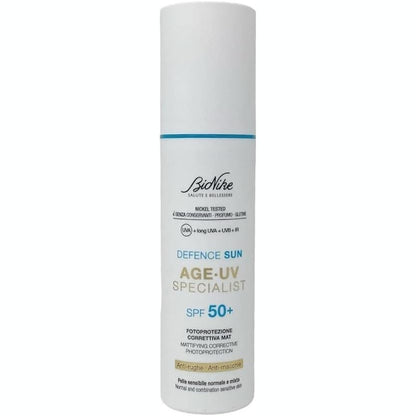 336648 - BIONIKE Defence Sun Krem për Fytyrën Anti-Rrudha SPF 50+, 50ml - Me Acid Hialuronik dhe Niacinamidë