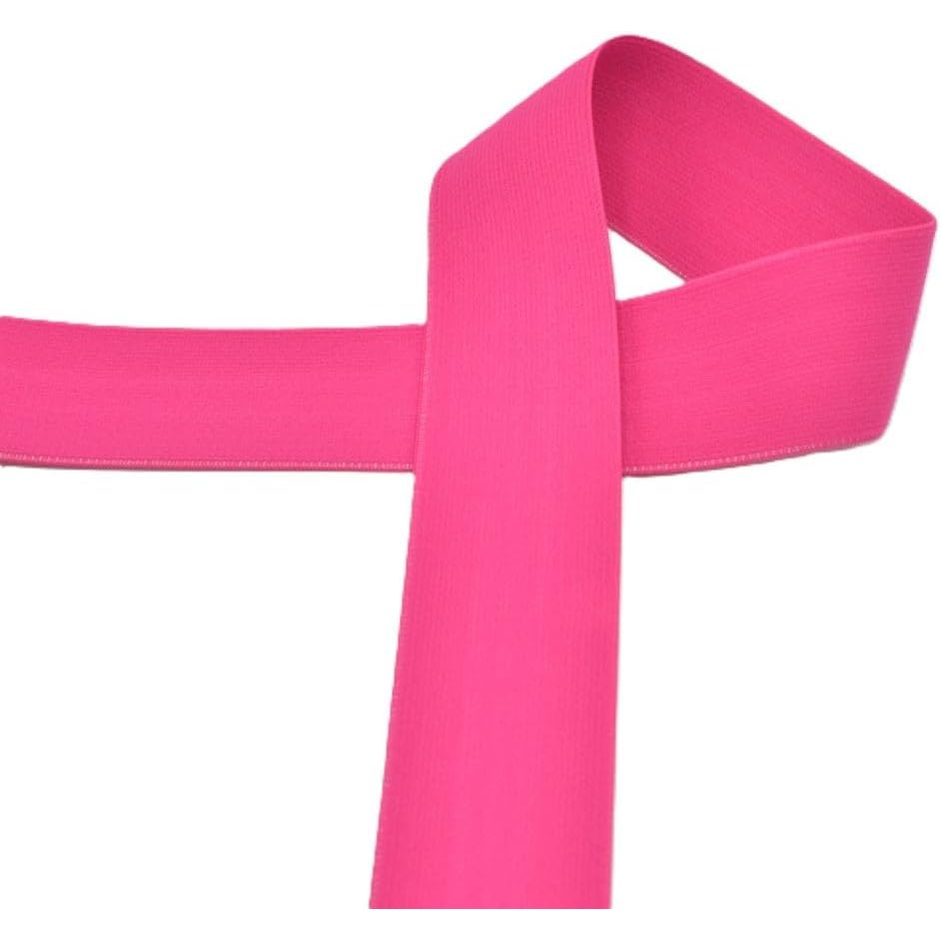 310536 - The Fabric Aunt Elastik 40 mm, ngjyrë fuksia, shitet me metër